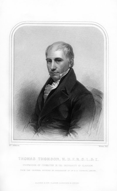 Thomas Thomson, schottischer Chemiker, 1870 von William Holl