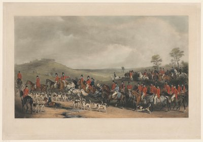 The Melton Hunt nach J. Grant von William Humphrys