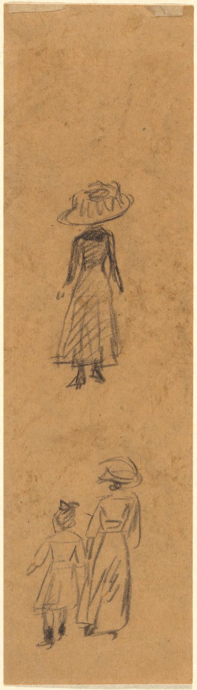 Figurenskizze von William James Glackens