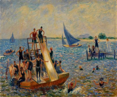 Das Floß von William James Glackens