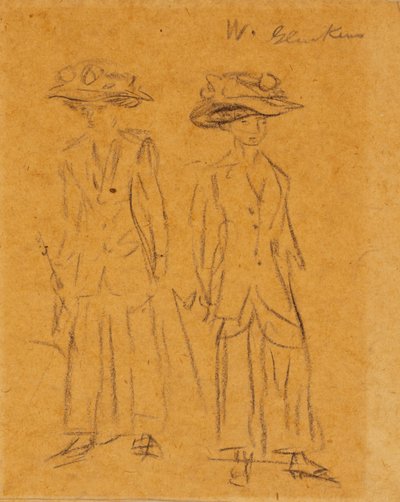 Zwei Frauen von William James Glackens