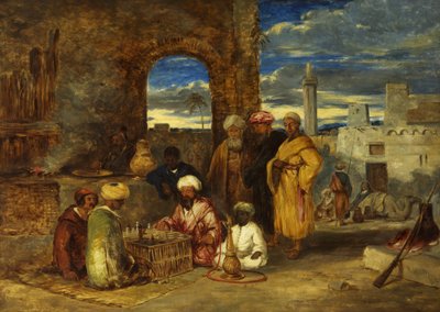 Araber spielen Schach von William James Muller