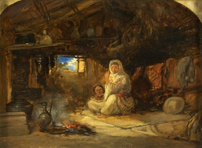 Östliches Interieur (Lykien, Türkei) von William James Muller