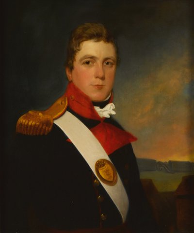 Major Christopher Hodgson, Bombay Artillerie von William John Newton