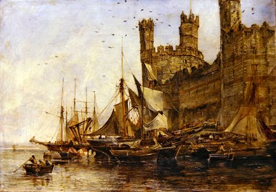 Schloss Caernarvon von William Joseph J.C. Bond