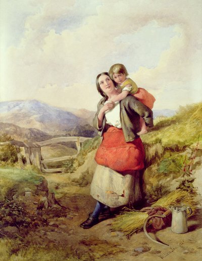 Nach Hause gehen, 1848 von William Lee