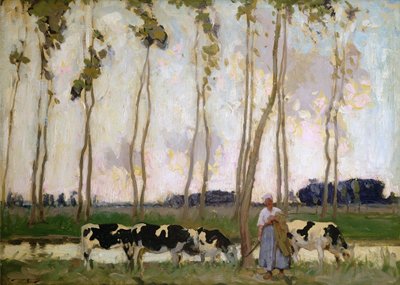 Bretonische Landschaft von William Lee Hankey