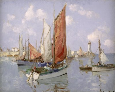 Fischerboot, Chareute von William Lee Hankey