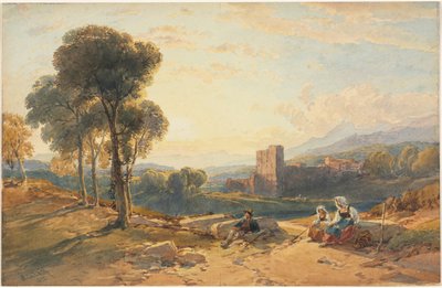 Landschaft, Italien von William Leighton Leitch
