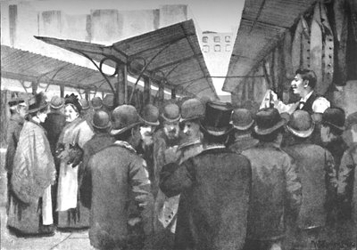 Altkleidermarkt, Houndsditch, 1891 von William Luker