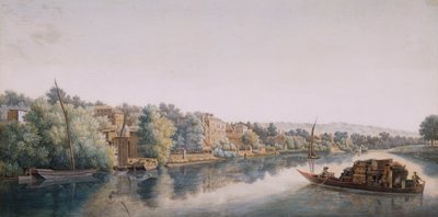 Die Themse bei Richmond von William Marlow