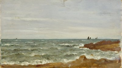 Meereslandschaft: Graues Wetter von William Matthew Hale