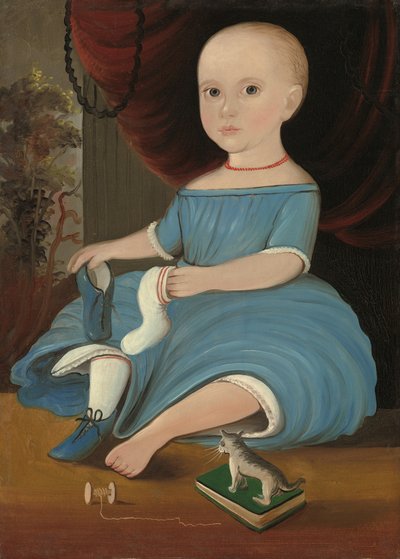 Baby in Blau von William Matthew Prior