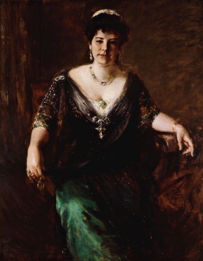 Porträt von Mrs. von William Merritt Chase