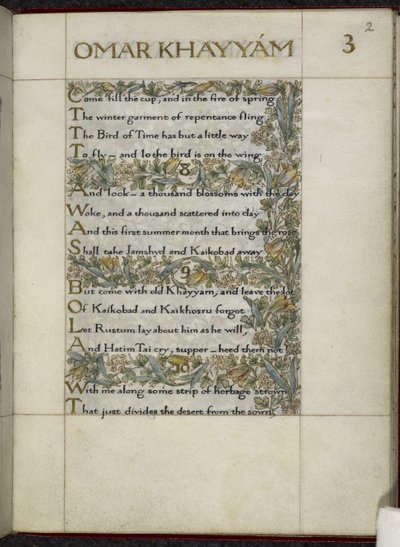 Rubaiyat von Omar Khayyam von William Morris