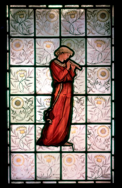 Buntglas, Minnesänger, 1882-1884 von William Morris