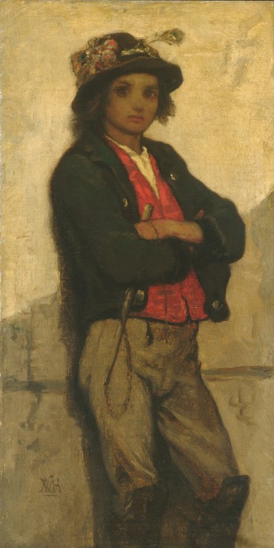 Italienischer Junge, 1866 von William Morris Hunt