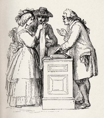 Der Landpfarrer von Wakefield von William Mulready