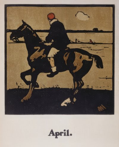 Pferderennen von William Nicholson