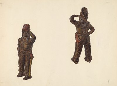Indianerhäuptling Münzbank, ca. 1938 von William O. Fletcher