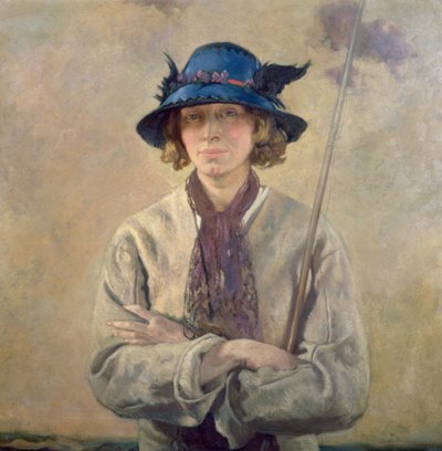 Der Angler, 1912 von William Orpen