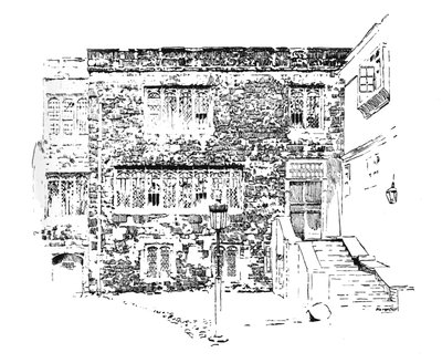 Jerusalem Chamber. Abtresidenz, Westminster, um 1897 von William Patten