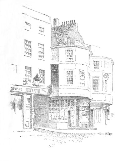 The Boars Head Inn, King Street, ca. 1897 von William Patten