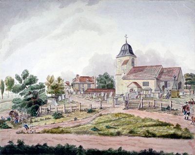 St Pancras Old Church, London, 1761 von William Pennington