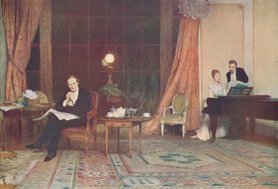 Die Stimme ihrer Mutter, ca. 1888, ca. 1900 von William Quiller Orchardson