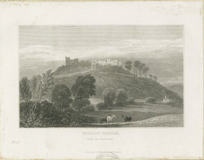 Dudley Schloss (Stahlstich) von William Radclyffe