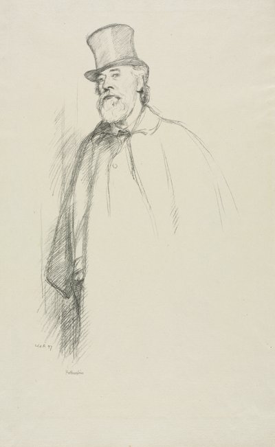 Alphonse Legros von William Rothenstein