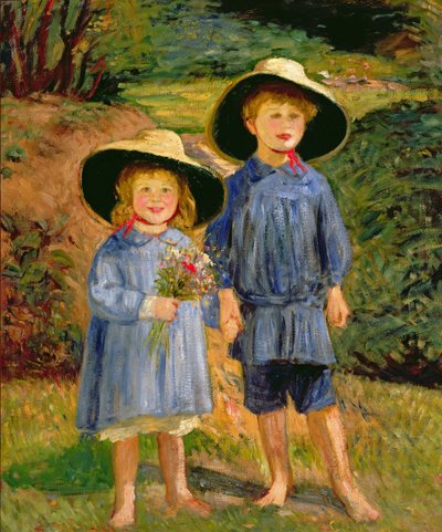 Babes im Wald von William Rothenstein