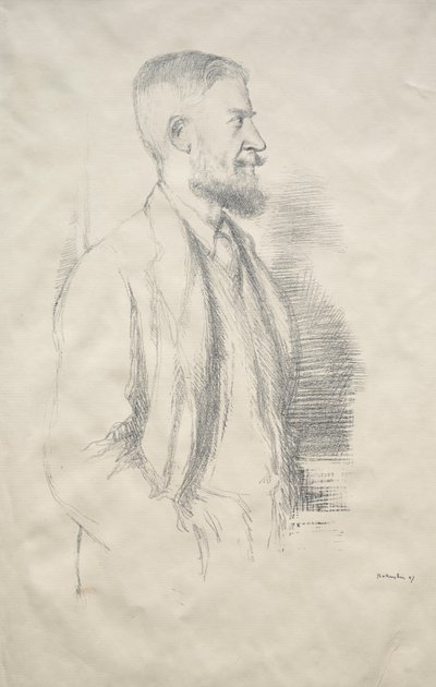 George Bernard Shaw, 1897 von William Rothenstein