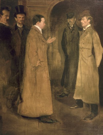 Gruppenporträt von William Rothenstein