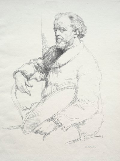 Henri Fantin-Latour, 1897 von William Rothenstein