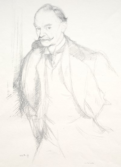 Thomas Hardy von William Rothenstein