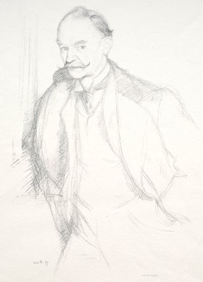 Thomas Hardy, 1897 von William Rothenstein