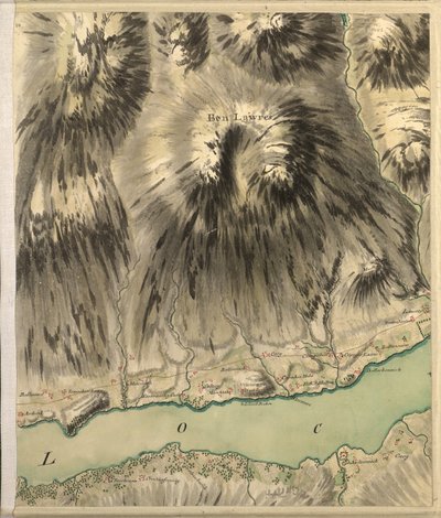 Roy Military Survey of Scotland von William Roy