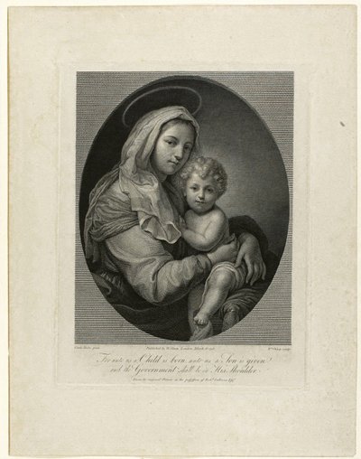 Madonna mit Kind von William Sharp