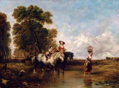 Durch einen Ford von William Shayer