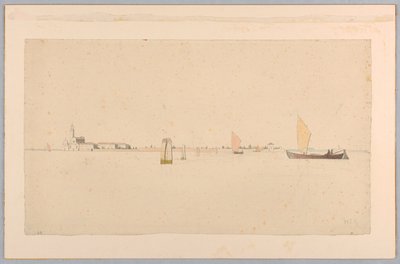 Studie einer Lagune, Venedig, Italien von William Stanley Haseltine