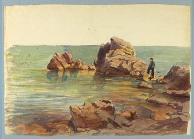 Studie einer Meereslandschaft von William Stanley Haseltine