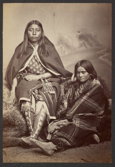 Frauen des Kiowa-Volkes von William Stinson Soule