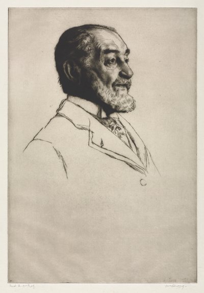 Frederick Harrison von William Strang