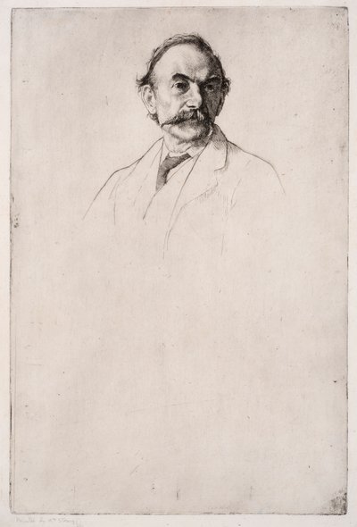 Porträt von Thomas Hardy Nr. 1 von William Strang