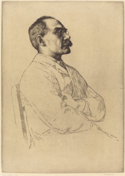 Rudyard Kipling von William Strang