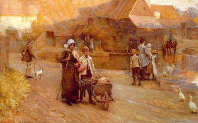 Die alte Mühle, Surrey von William Teulon Blandford Fletcher