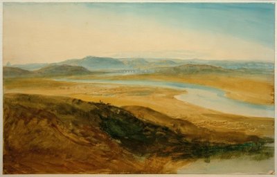 Campagna Romana: Tiber von Castel Giubelio von Joseph Mallord William Turner