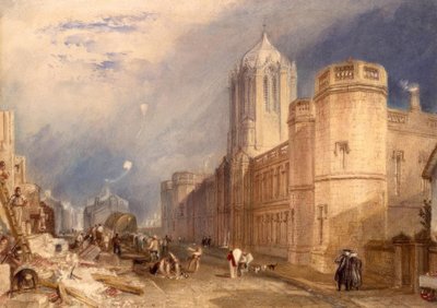 Christ Church College, Oxford von Joseph Mallord William Turner
