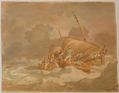 Matrosen bringen Schweine an Bord von Joseph Mallord William Turner